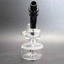 Load image into Gallery viewer, Glass Bubbler Oil Rig Water Vapor Recycler w/ Quartz Nail
