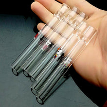 Load image into Gallery viewer, Cheap Glass Pipe Chillum One-Hitter Tube Bowl for Smoking
