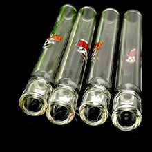 Load image into Gallery viewer, Cheap Glass Pipe Chillum One-Hitter Tube Bowl for Smoking
