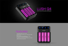 Load image into Gallery viewer, Efest LUSH Q4 Intelligent LED Battery Charger

