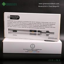 Load image into Gallery viewer, EGO II Twist MEGA Starter Kit (2200mah Variable Voltage)
