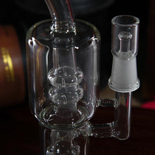 Load image into Gallery viewer, Barrel Bubbler Glass PercolatorOil Rig Recycler
